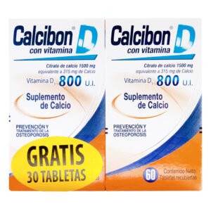 Calcibon D 800 Ui 60 Tbs Gratis 30 Tbs