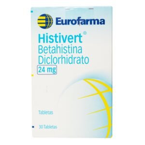 Histivert 24 Mg 30 Tabletas