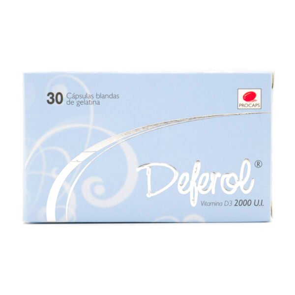 Deferol 2000 Ui 30 Capsulas