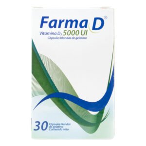 Farma D Vitamina D3 5000ui 30 Cap