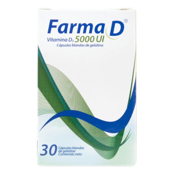 Farma D Vitamina D3 5000ui 30 Cap