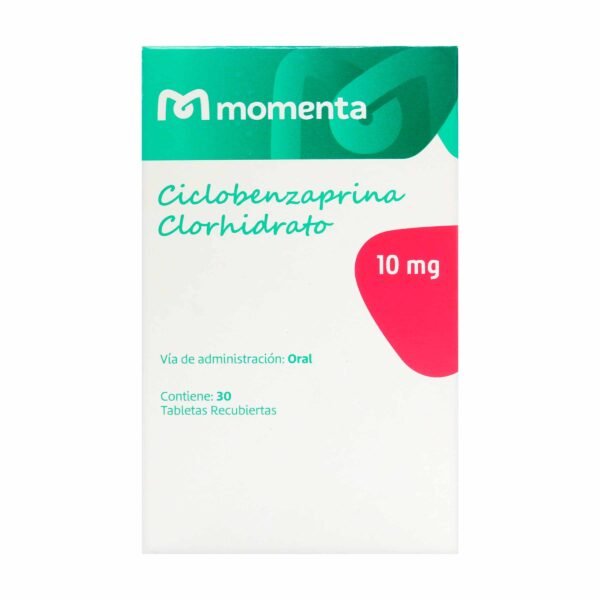 Ciclobenzaprina 10 Mg. 30 Tbs Momenta