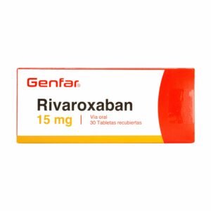 Rivaroxaban 15 Mg 30 Tbs Gf