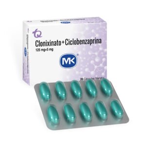 Clonixinato 125mg+Ciclobenz 5mg 20tbs