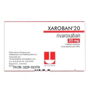 Xaroban 20 Mg 15 Tbs