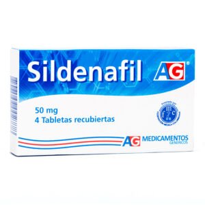 Sildenafil 50 Mg 4 Tabletas Ag