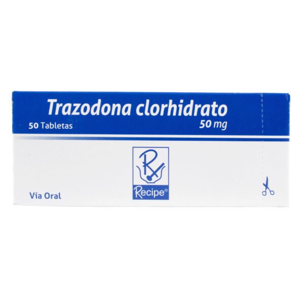 Trazodona 50 Mg 50 Tabletas Rc