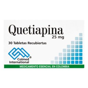 Quetiapina 25 Mg 30 Tbs Pc