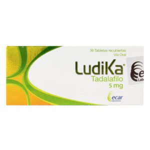 Ludika Tadalafilo 5 Mg 30 Tbs Ecar