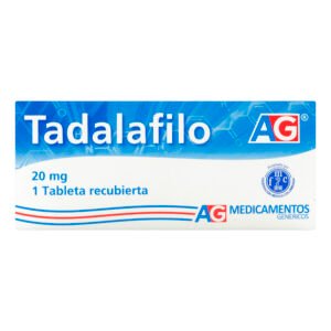 Tadalafilo 20 Mg 1 Tabletas Ag