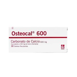 Osteocal 600 Mg 30 Tabletas