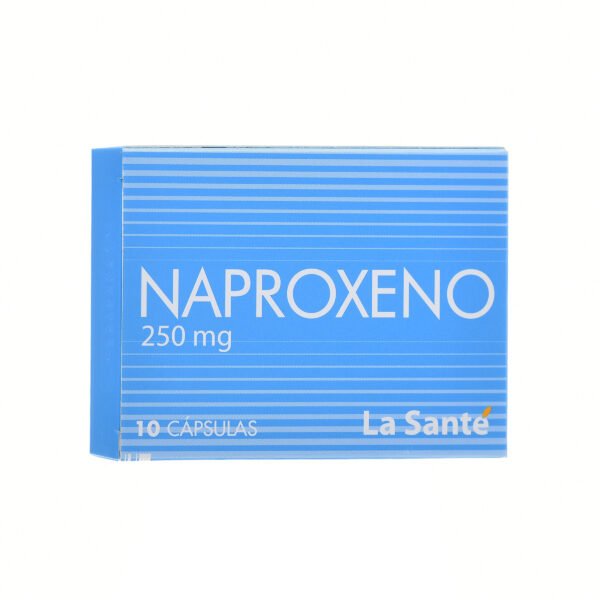 Naproxeno 250 Mg 10 Capsulas Ls