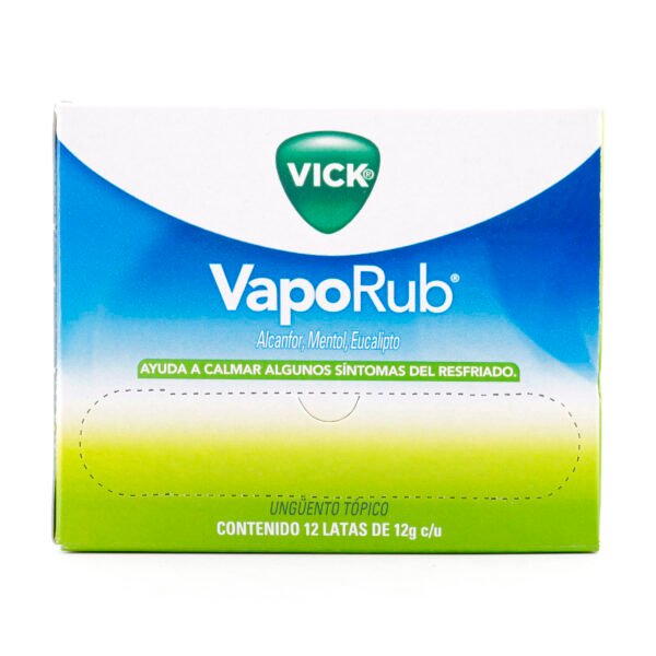 Vick Vaporub 12 Gr 12 Und