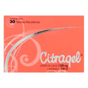 Citragel 1500 Mg/200 Ui 30 Tbs Recubier.