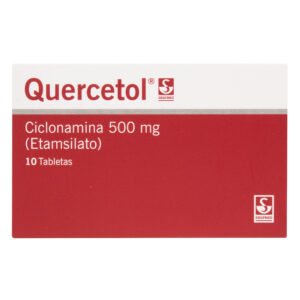 Quercetol 500 Mg 10 Tabletas