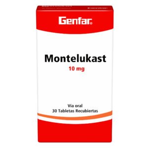 Montelukast 10 Mg 30 Tabletas Gf