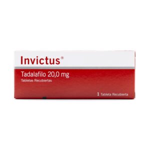 Invictus Tadalafilo 20 Mg 1 Tbs Recub