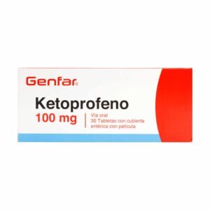 Ketoprofeno 100 Mg 30 Tabletas Gf