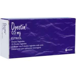 Ovestin 0.5 Mg 15 Ovulos