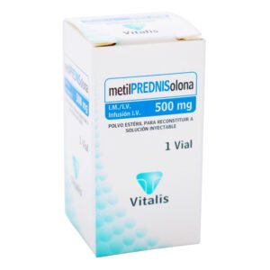 Metilprednisolona 500 Mg 1amp