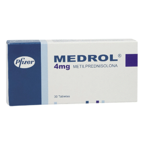 Medrol 4 Mg 30 Tabletas