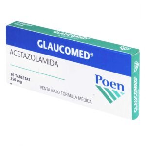 Glaucomed 250 Mg 10 Tabletas