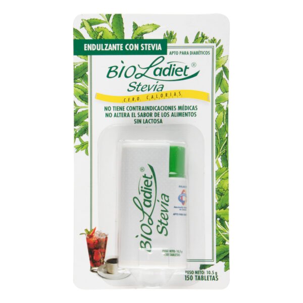 Stevia Bioladiet Disp.150 Tbs La