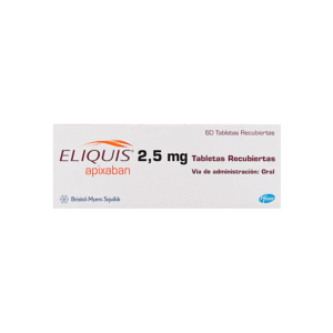 Eliquis 2.5 Mg 60 Tbs