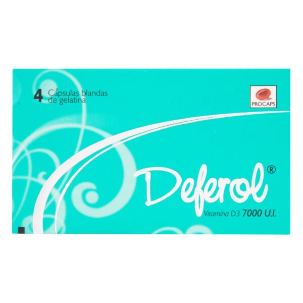 Deferol 7000 Ui 4 Capsulas