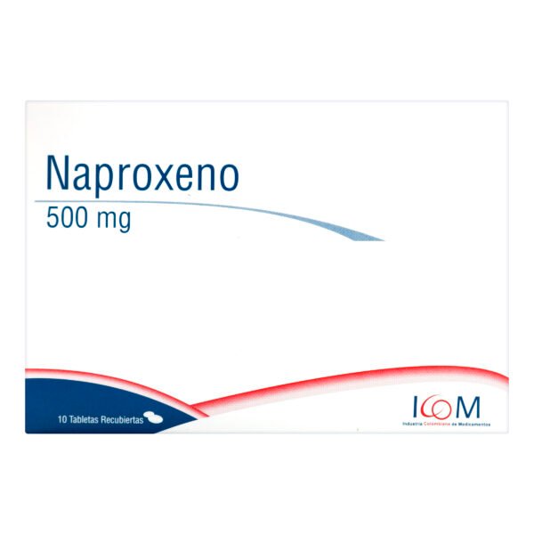 Naproxeno 500 Mg 10tbs Icom Mq