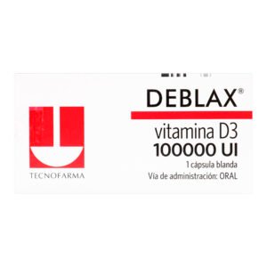 Deblax Vitamina D3 100000 Ui 1 Cap.