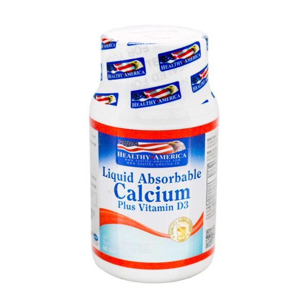 Liq.Abs Calc. 1200mg Plus D3 200iu 60sof