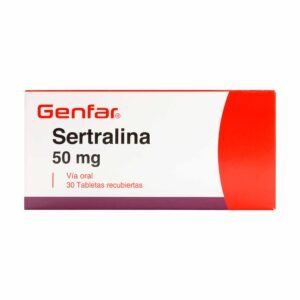 Sertralina 50mg 30 Tbs Rec Gf