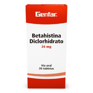 Betahistina 24 Mg 20 Tabletas Gf