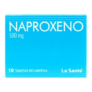Naproxeno 500 Mg 10 Tabletas Ls