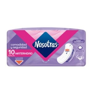 Toa.Nosotras Maternidad Tela 10 Uds