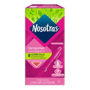 Tamp.Nosotras Aplicador Super Plus 8und
