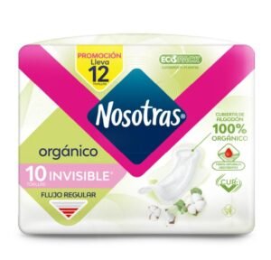 Toa.Nosotras Invisible Organica 10+2 Und