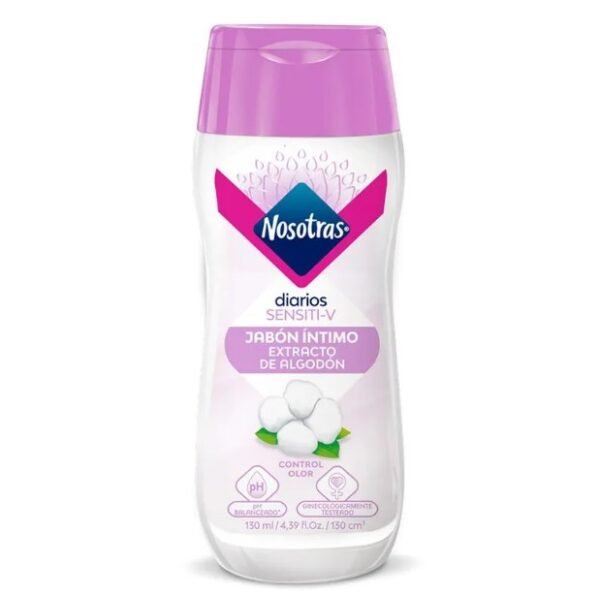 Jabon Intimo Nosotras Sensiti-V 130 Ml