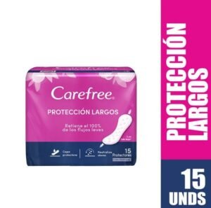Prot.Diarios Carefree Largos 15 Und
