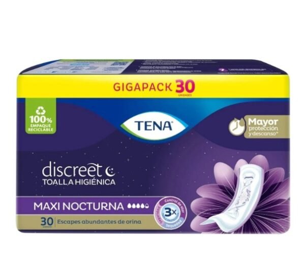 Toa.Tena Discreet Maxi Night 30 Unds