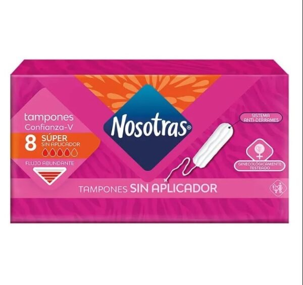Tampon Nosotras Digital Super 8und Sin.A