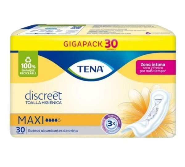 Toa.Tena Mujer Maxi 30 Und