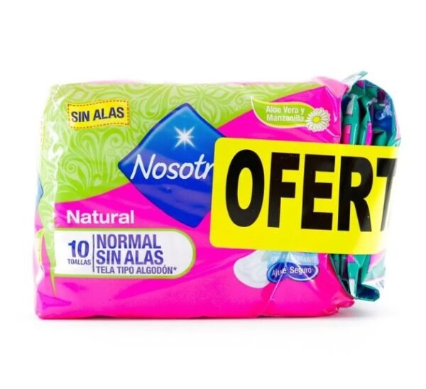 Toa.Nosotras Normal Natu 10 Und+5prot