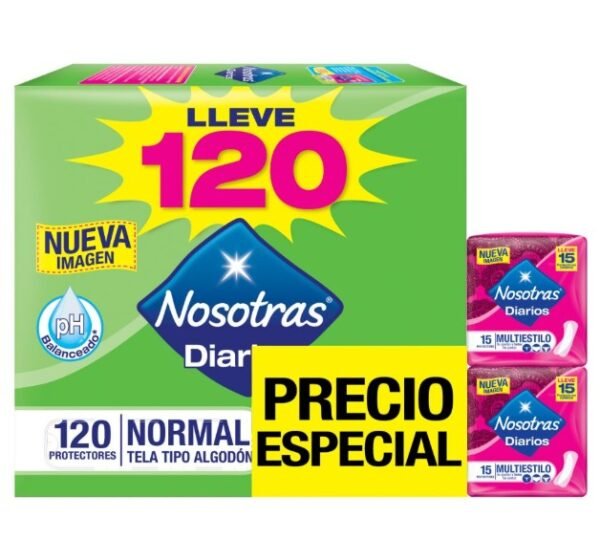 Prot.Nosotras 120 Und+Multi.30 Und P.E