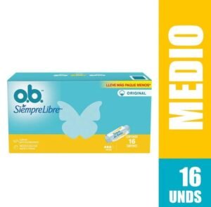 Tampon Ob Siempre Libre Ori Medio 16 Und