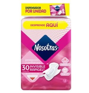Toa.Nosotras Invisib.Rapigel Disp.30 Und