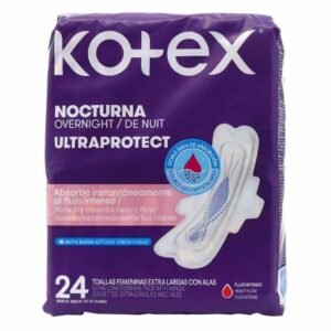 Toa.Kotex Nocturna Ultraprtotect 24 Und