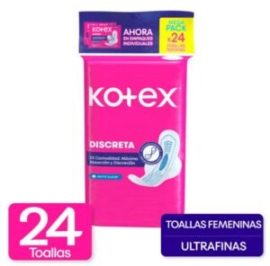 Toa. Femenin Kotex Discr. Meg Pack 24und
