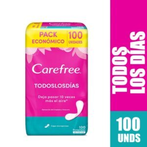 Prot.Carefree Todos Los Dias 100 Und S.P